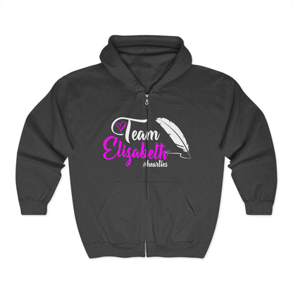 Team Elizabeth Unisex Zip Hoodie