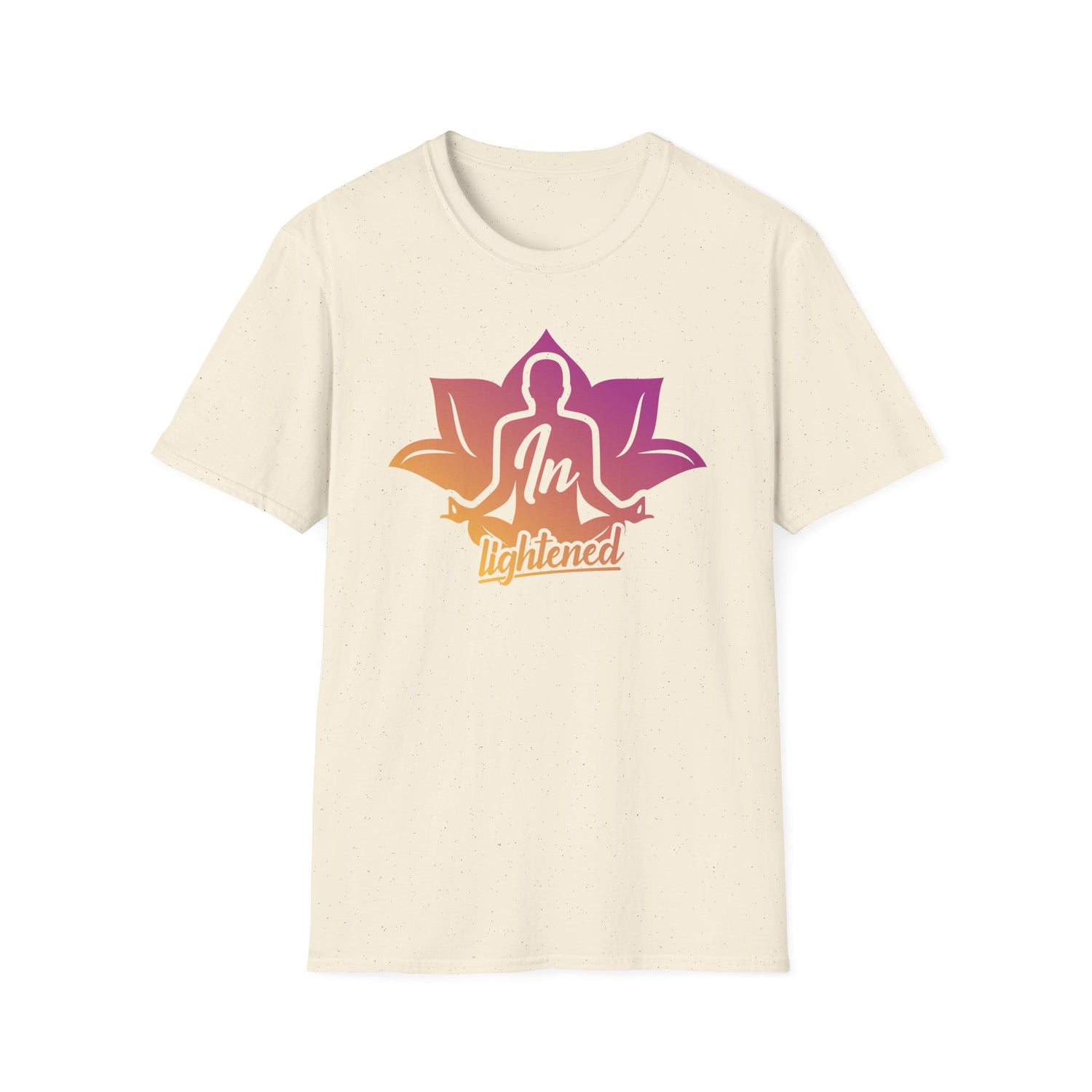 Mindfulness Lotus Unisex T-Shirt - In Lightened Design