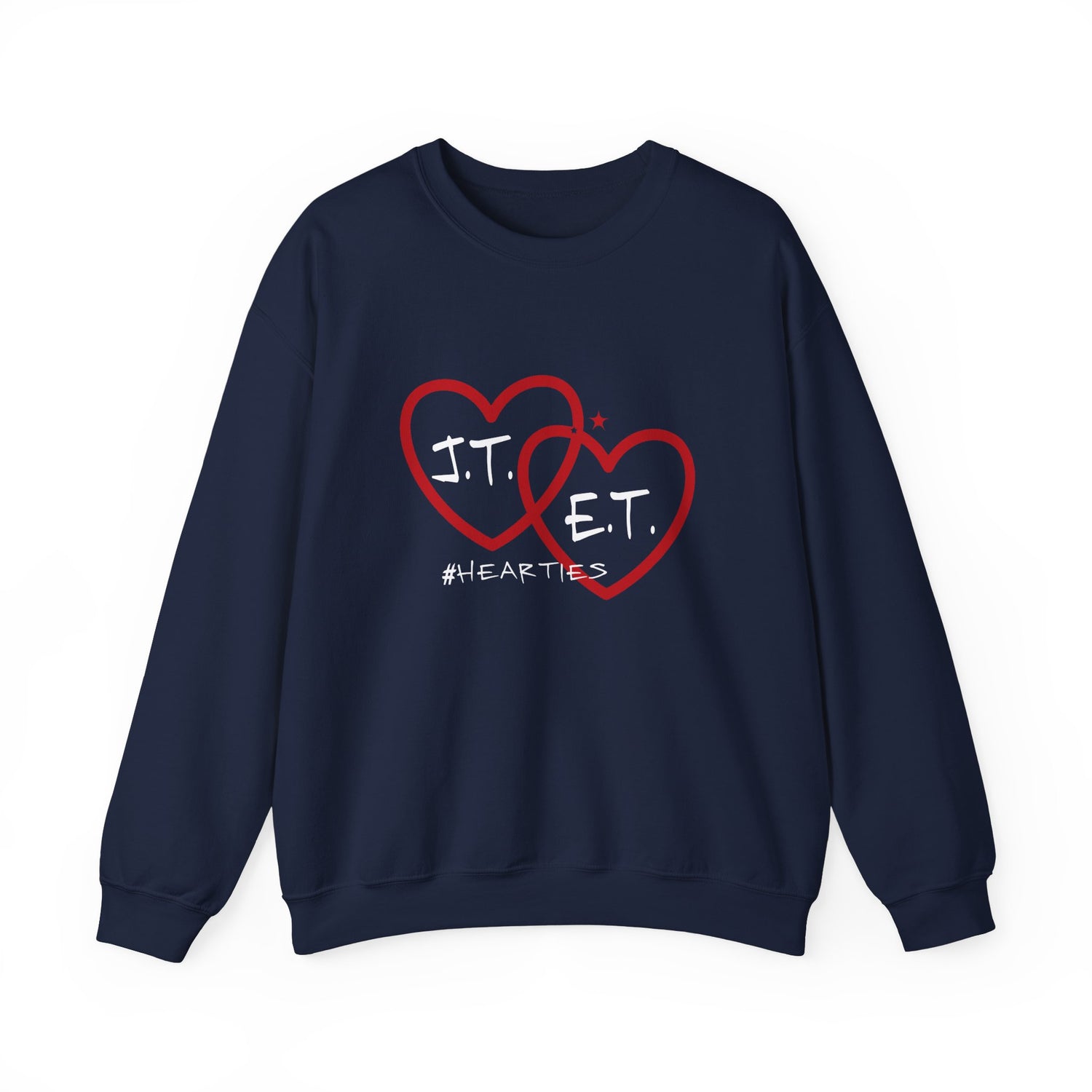 Heartfelt Love Crewneck Sweatshirt - Unisex, Perfect for Valentine&