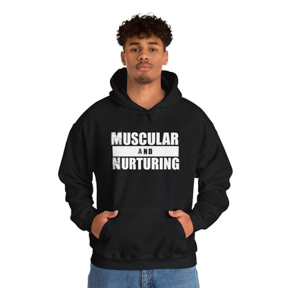 Muscular and Nurturing Unisex Hoodie