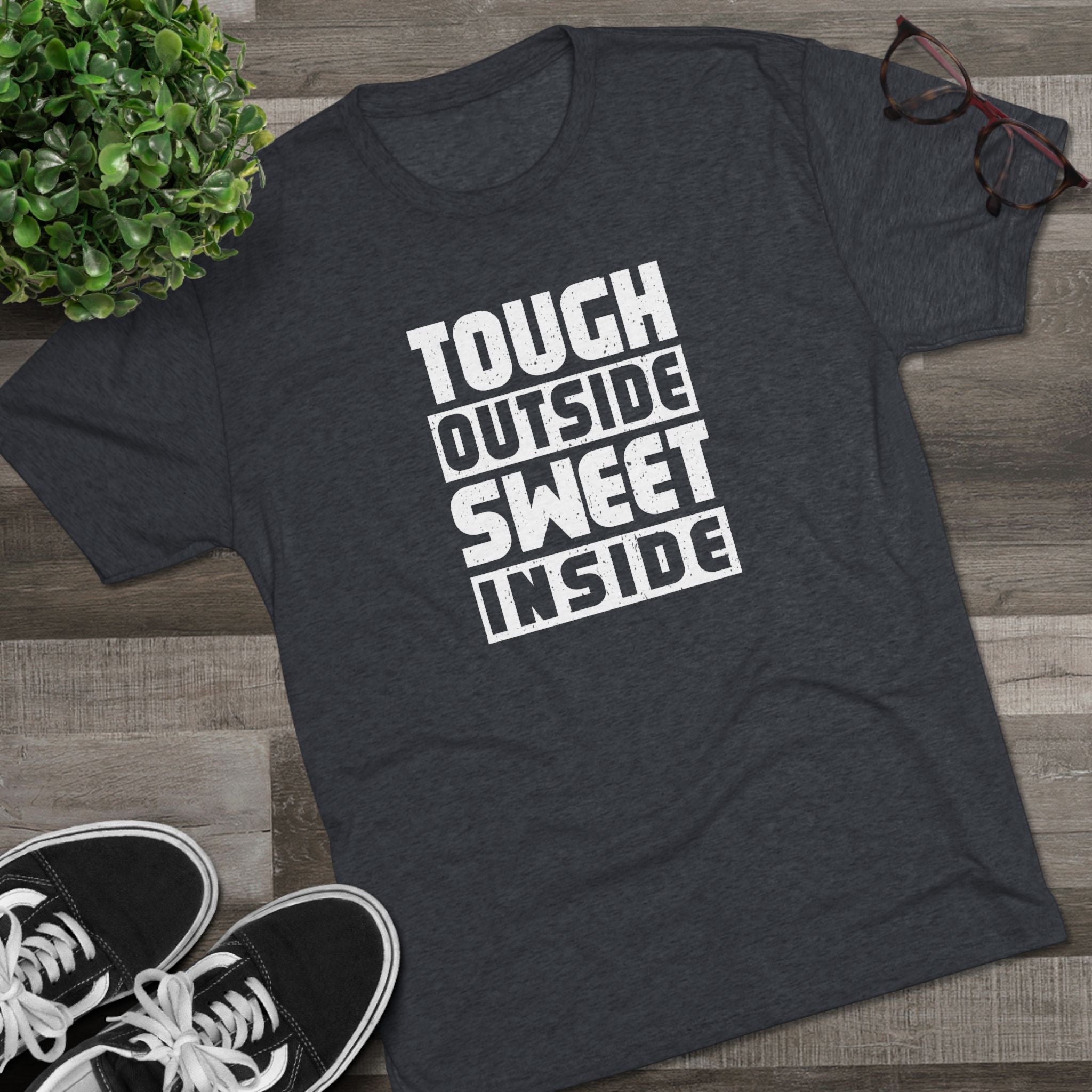 Tough Unisex Tri-Blend Crew Tee