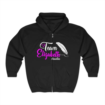 Team Elizabeth Unisex Zip Hoodie