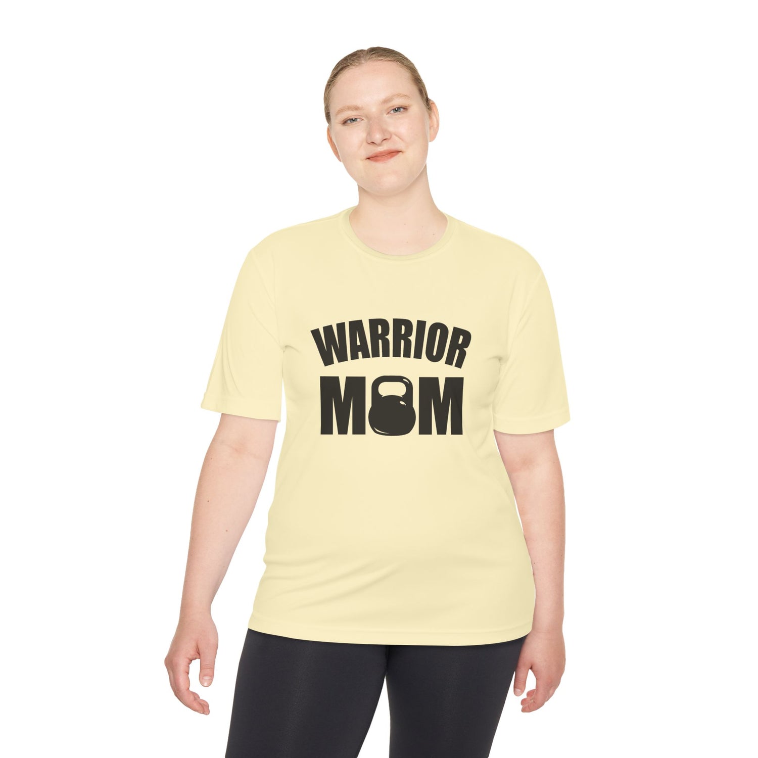 Warrior Mom Moisture Wicking Tee - Perfect for Fitness and Everyday Wear