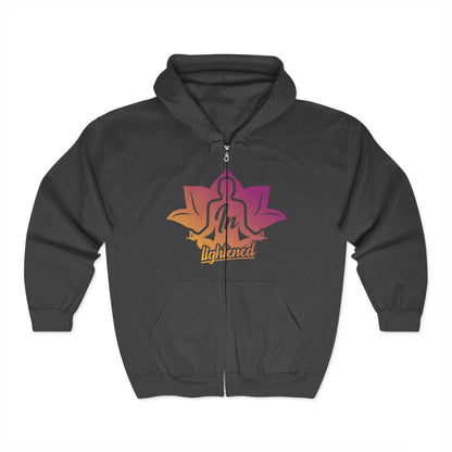 InLightened Unisex Zip Hoodie