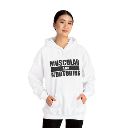 Muscular and Nurturing Unisex Hoodie