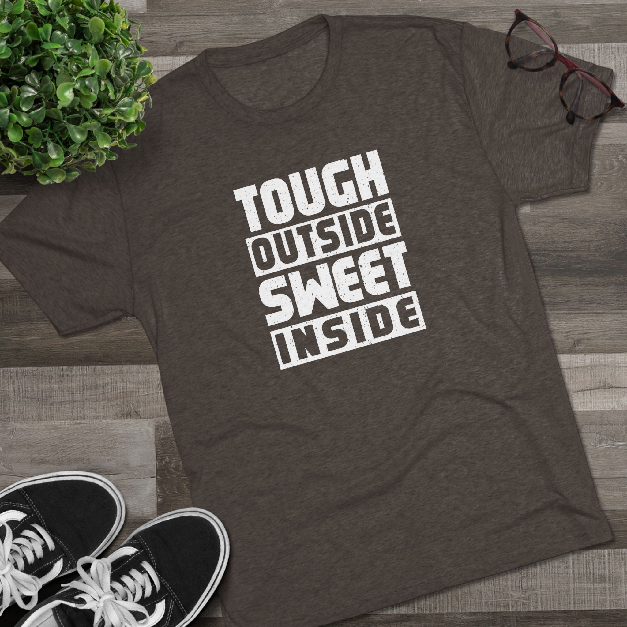 Tough Unisex Tri-Blend Crew Tee