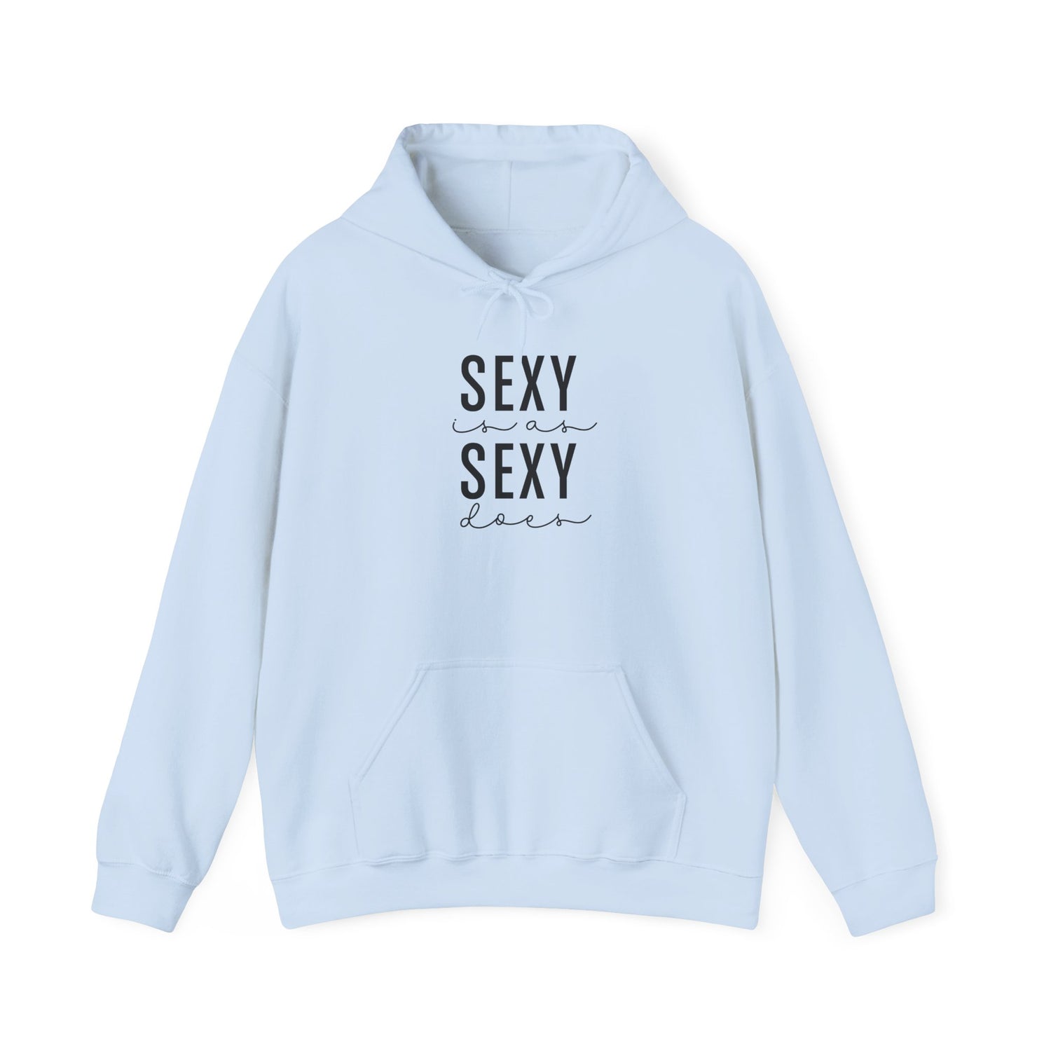 Trendy Hoodie: &quot;Sexy as a Sexy Dad&quot; Unisex Blend Sweatshirt