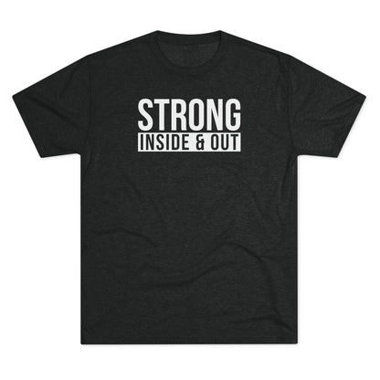 Strong Unisex Tri-Blend Crew Tee