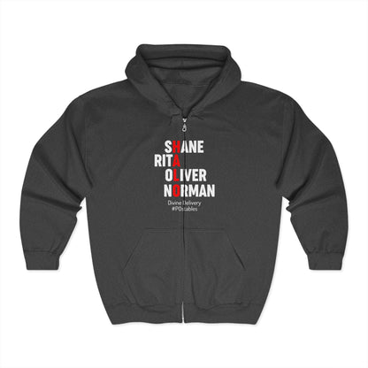 HALO Unisex Zip Hoodie
