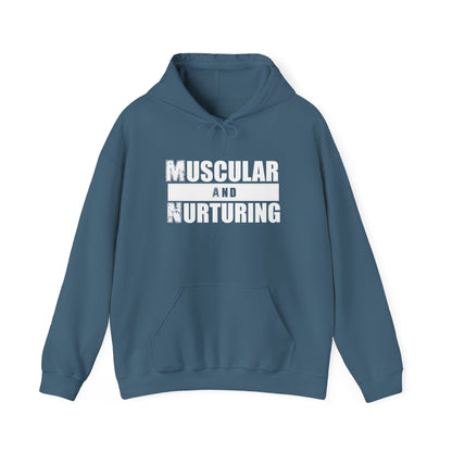 Muscular and Nurturing Unisex Hoodie