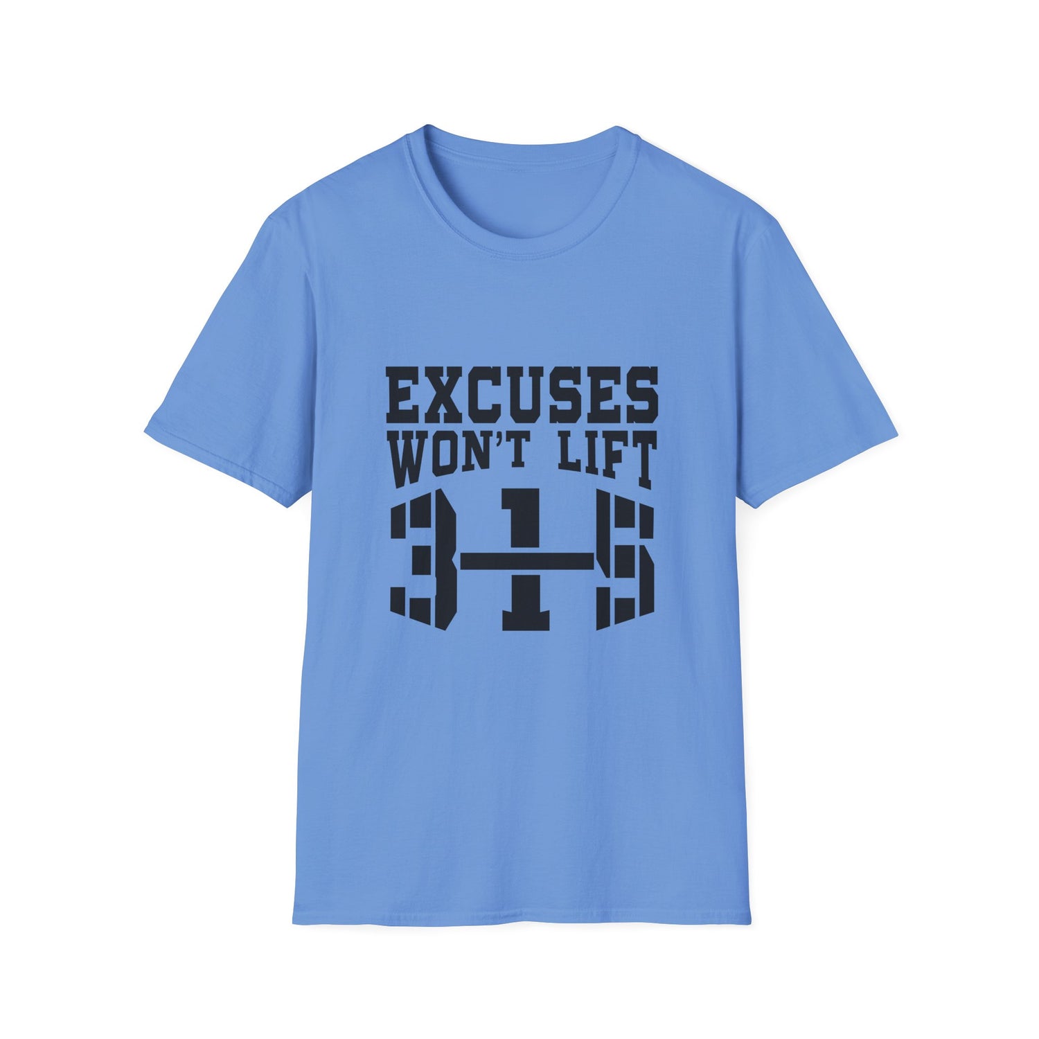 Motivational Workout T-Shirt - &quot;Excuses Won&