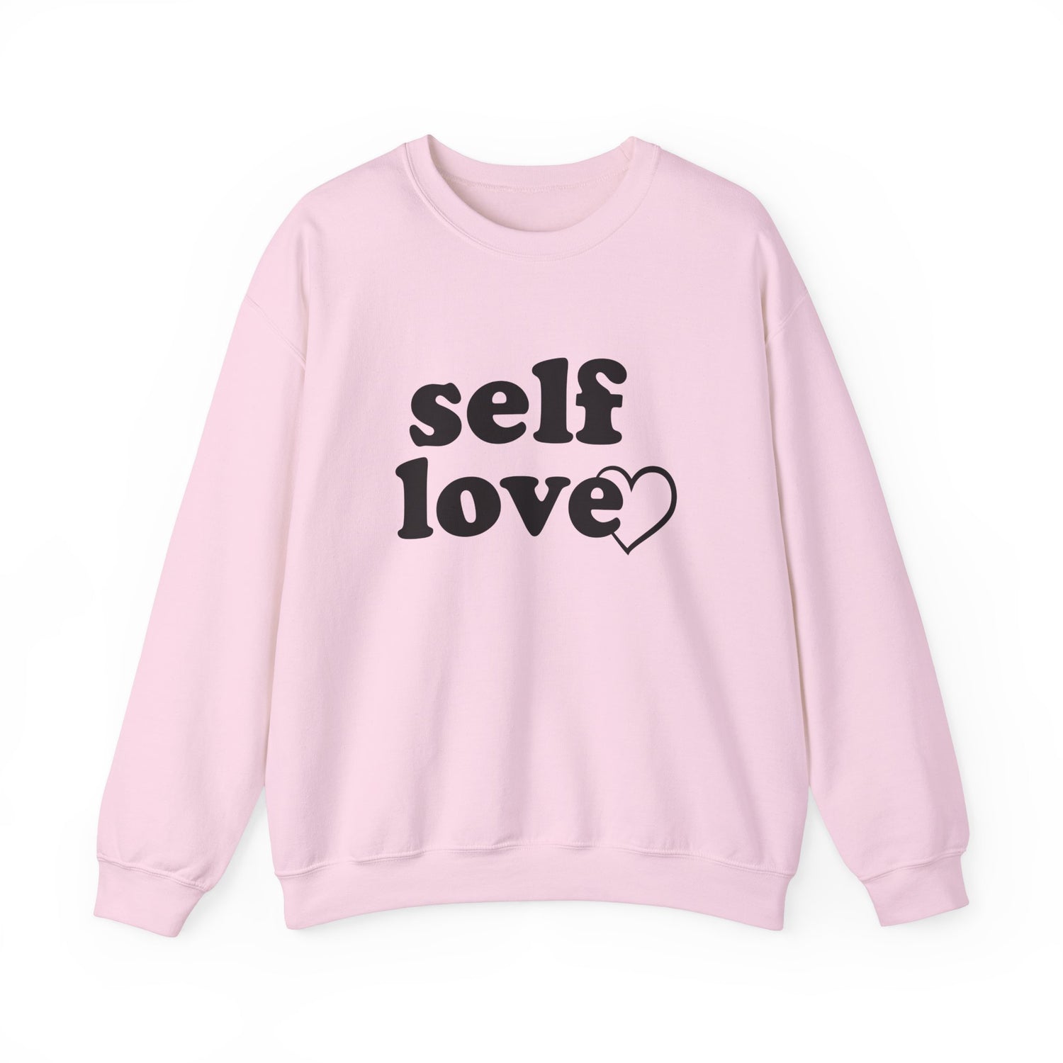 Self Love Unisex Crewneck Sweatshirt - Cozy &amp; Inspirational