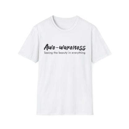 Awe-awareness Unisex Softstyle T-Shirt - Embrace the Beauty in Everything