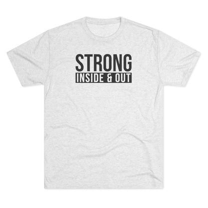 Strong Unisex Tri-Blend Crew Tee