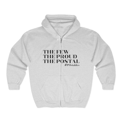 The Few The Proud The Postal Zip Hoodie