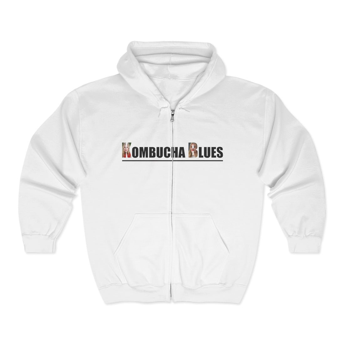 Kombucha Blues Unisex Zip Hoodie