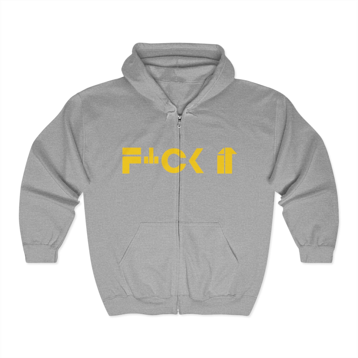 Funny Unisex Full Zip Hoodie - &