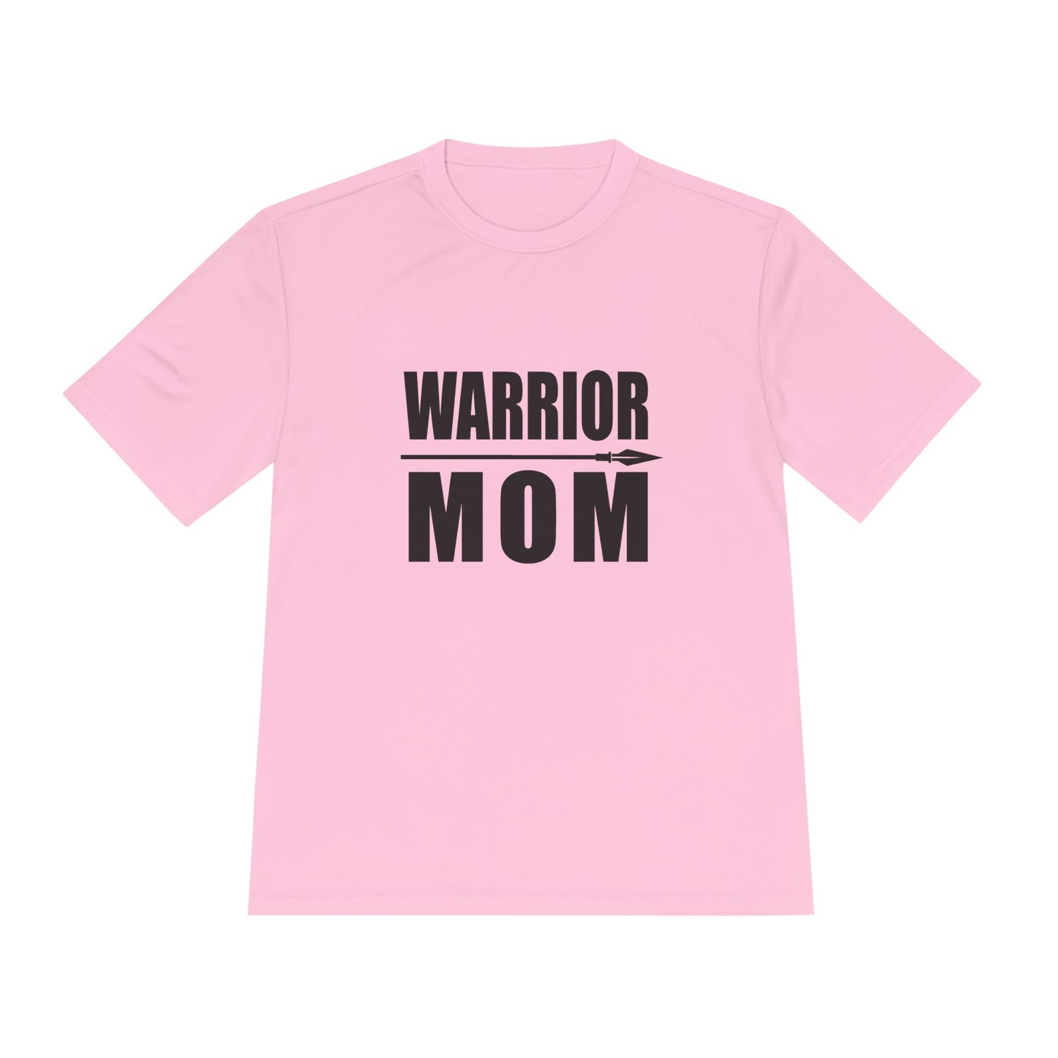 Warrior Mom Moisture Wicking Tee - Activewear for Strong Mothers