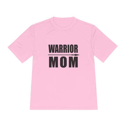 Warrior Mom Moisture Wicking Tee - Activewear for Strong Mothers
