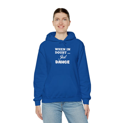 Unisex Just Dance Hoodie - Heavy Blend™ Sweatshirt for Dance Lovers