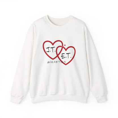 Heartfelt Love Crewneck Sweatshirt - Unisex, Perfect for Valentine&