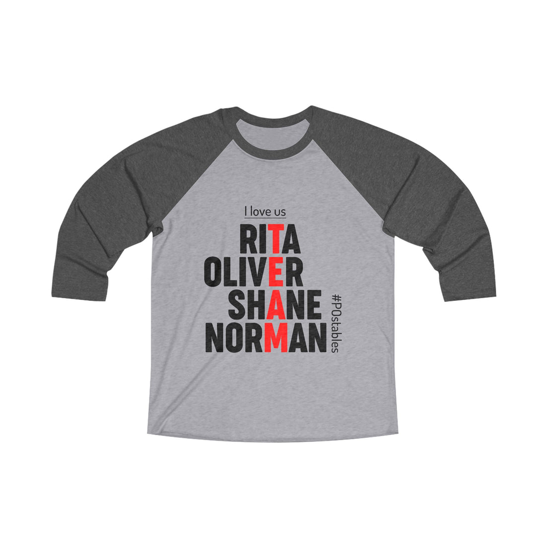 TEAM Unisex Baseball Shirt