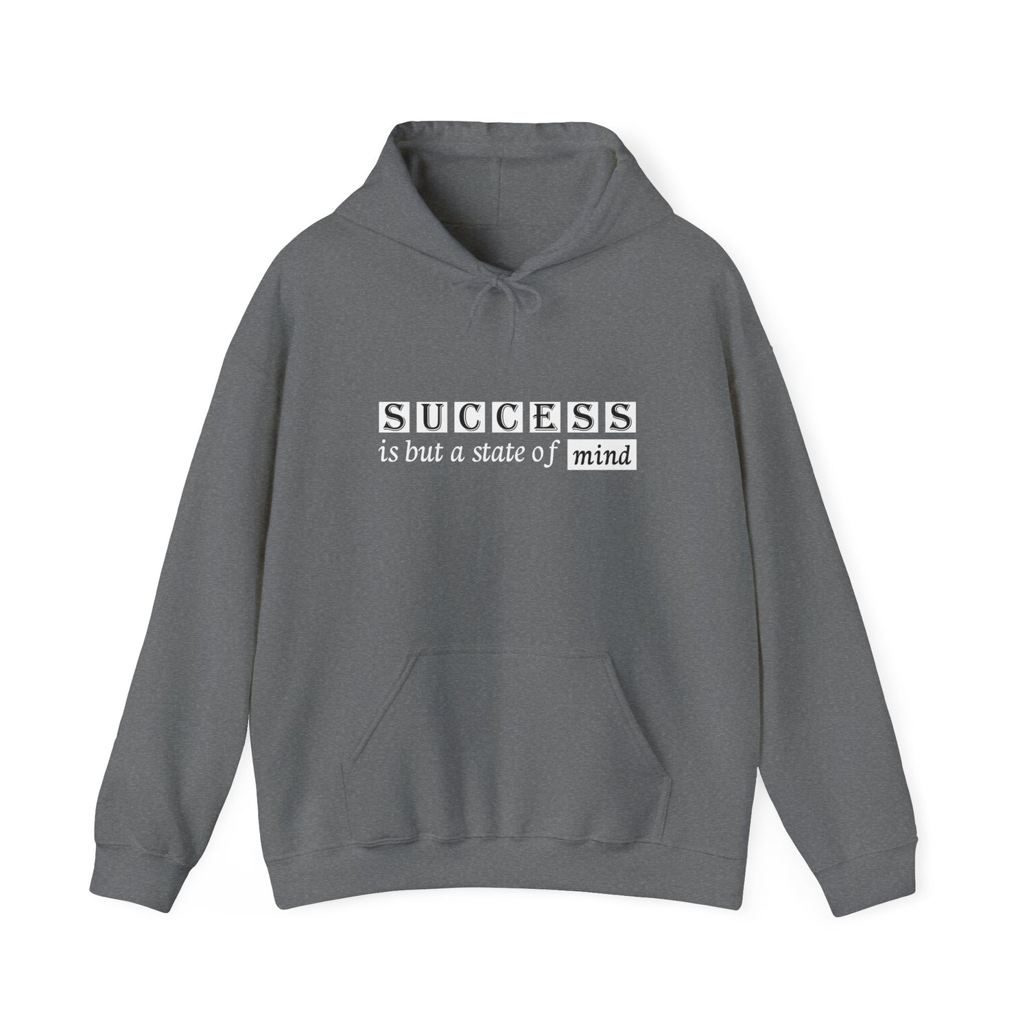 Motivational Hooded Sweatshirt - &