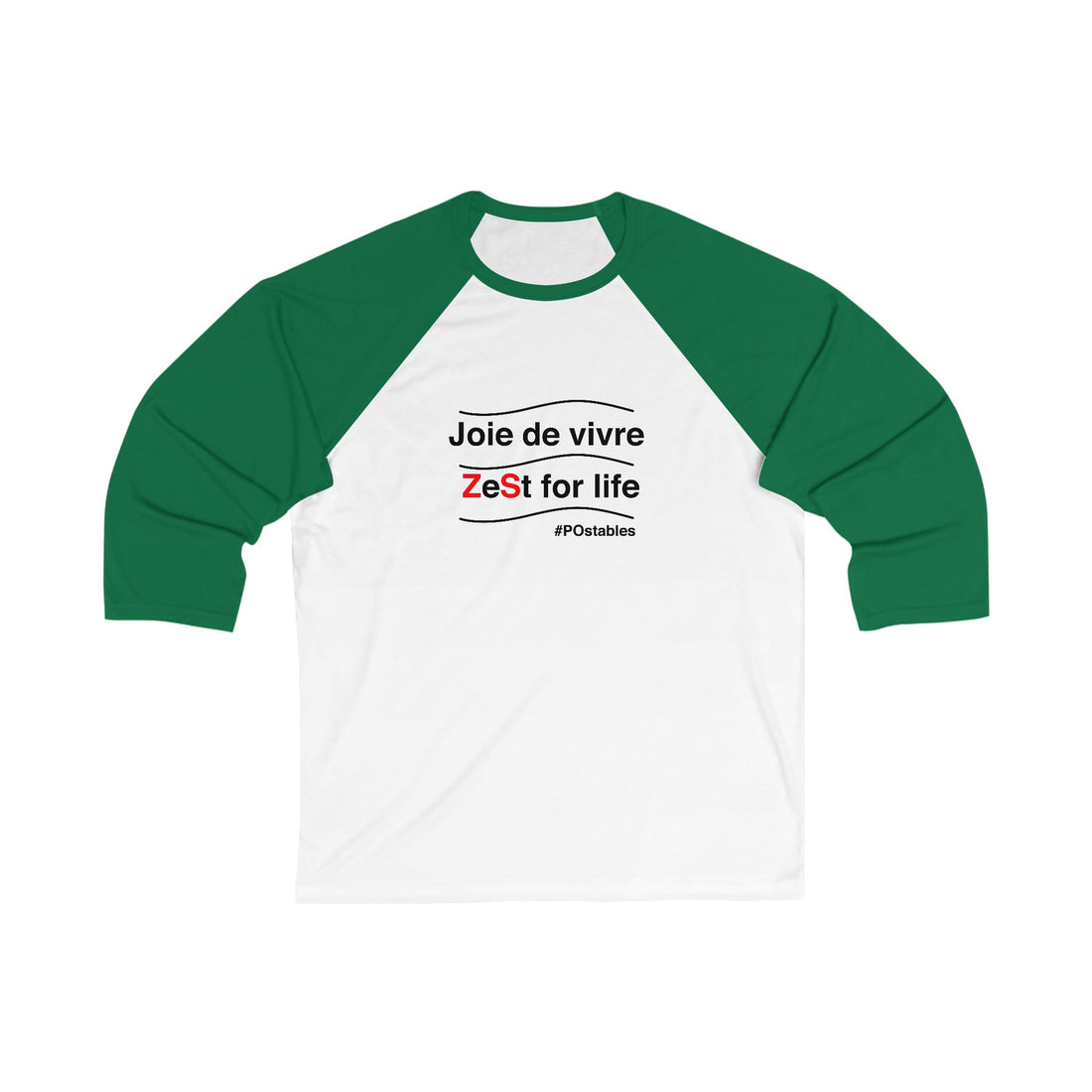 ZeSt for Life Unisex Baseball Shirt