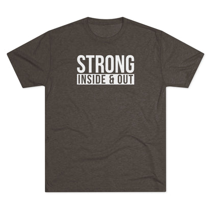 Strong Unisex Tri-Blend Crew Tee