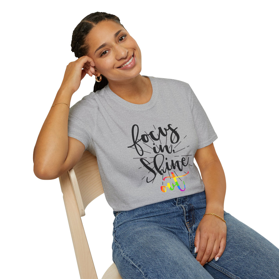 Focus in, Shine Out Unisex Shirt