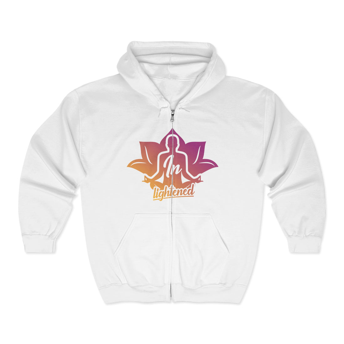 InLightened Unisex Zip Hoodie