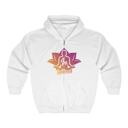 InLightened Unisex Zip Hoodie