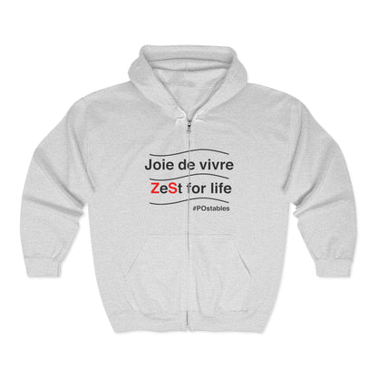 ZeSt for Life Unisex Zip Hoodie