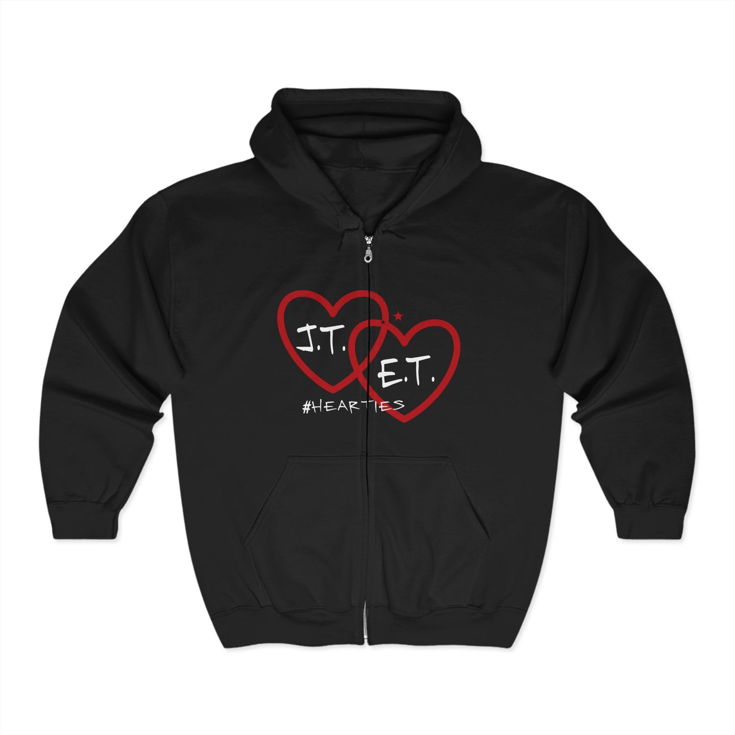 J.T. and E.T. Unisex Zip Hoodie