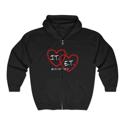 J.T. and E.T. Unisex Zip Hoodie