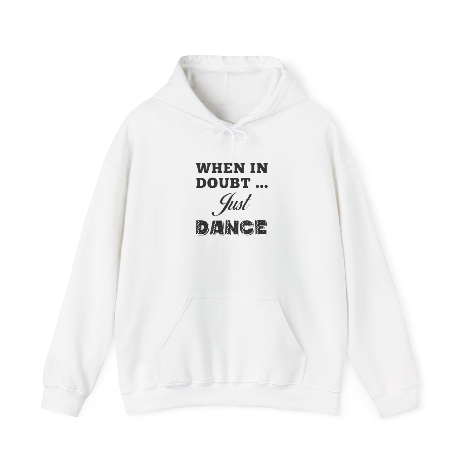 Unisex Just Dance Hoodie - Heavy Blend™ Sweatshirt for Dance Lovers