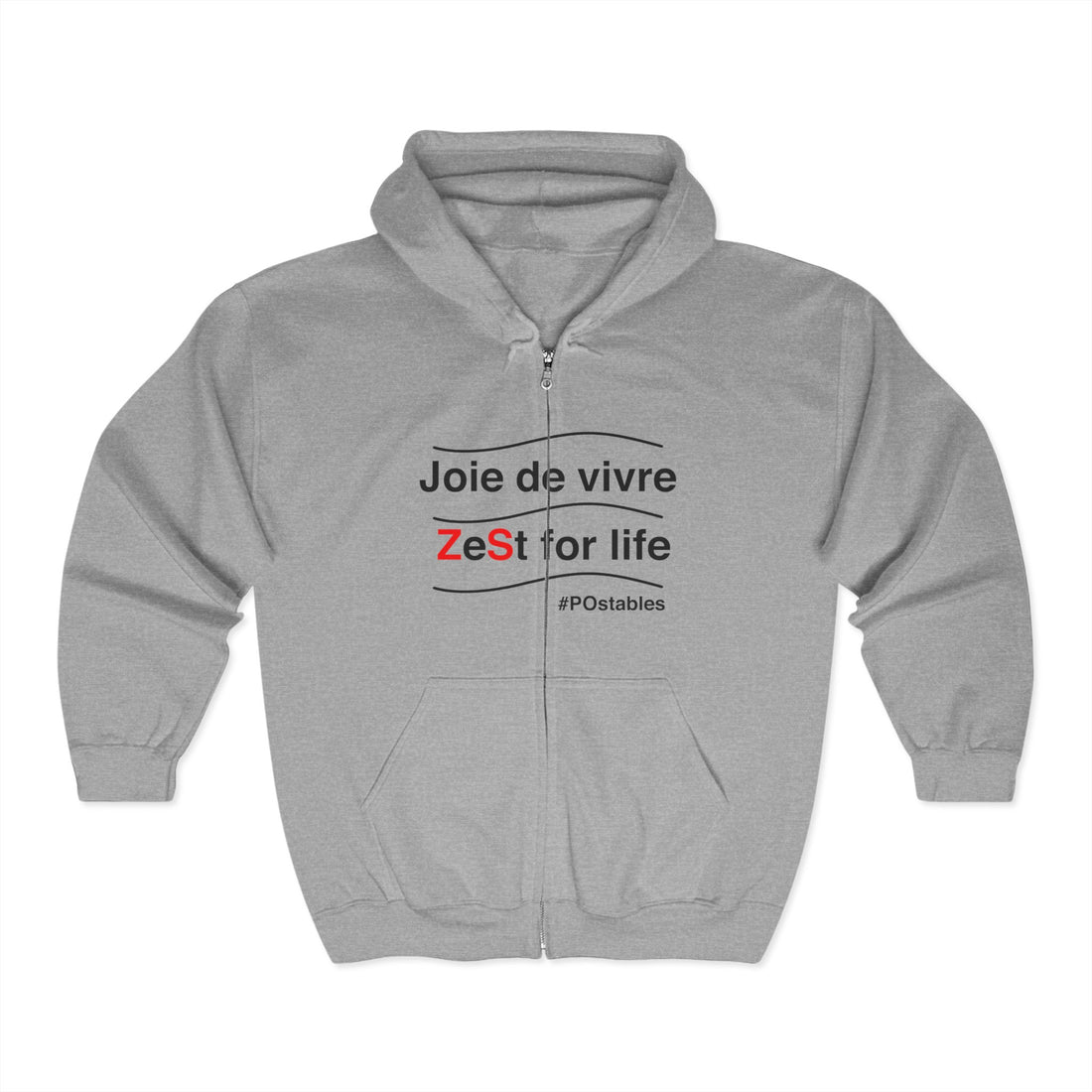 ZeSt for Life Unisex Zip Hoodie
