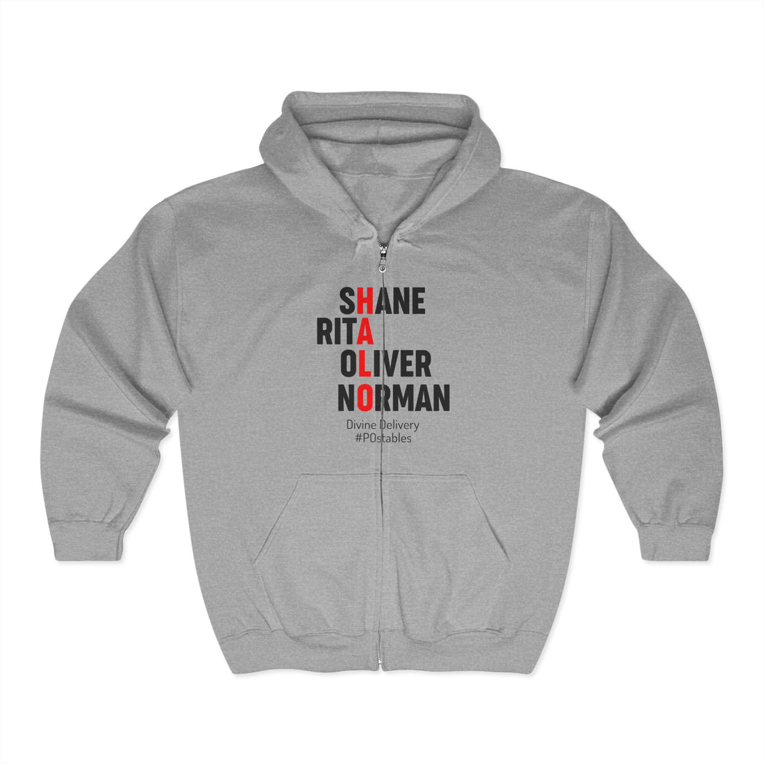 HALO Unisex Zip Hoodie