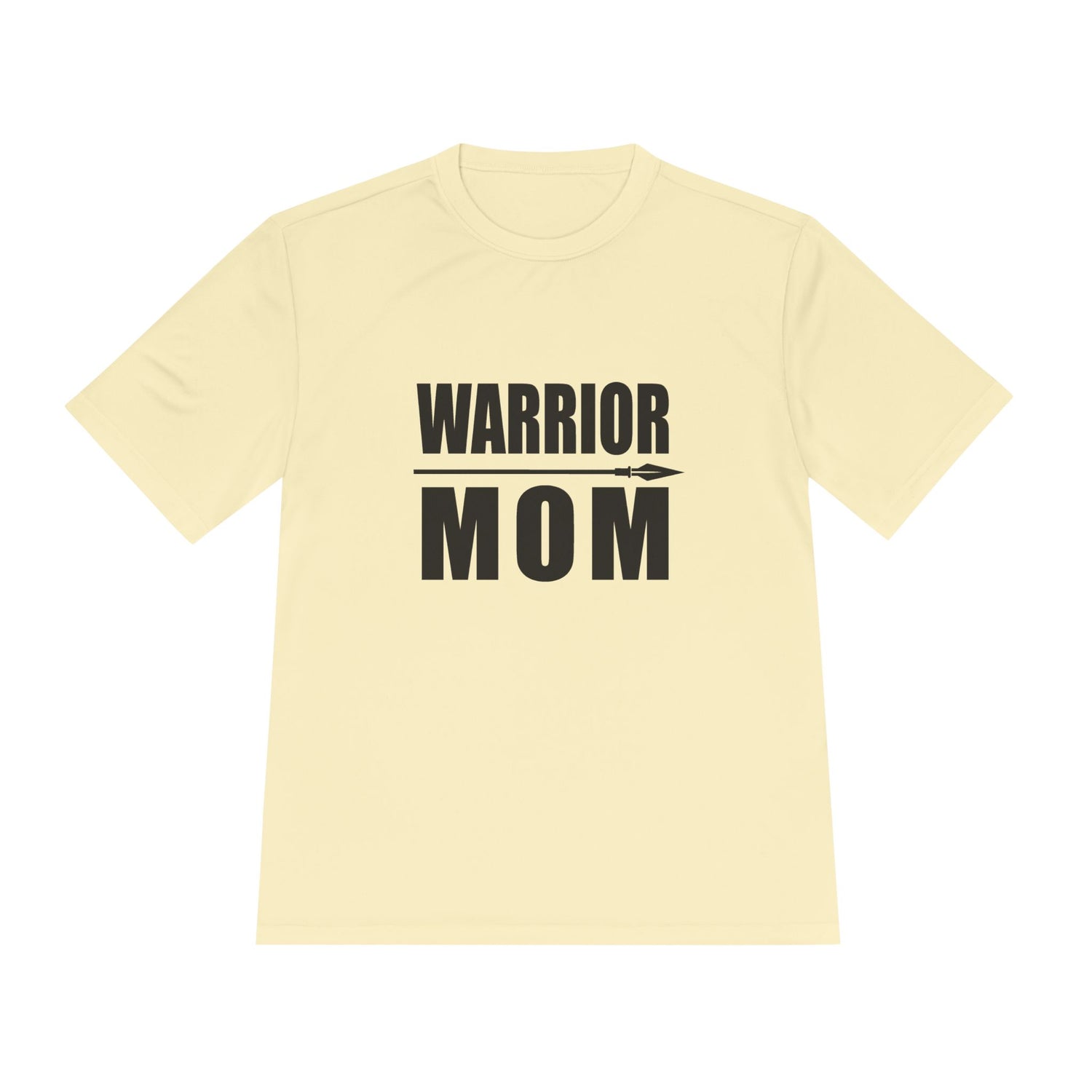 Warrior Mom Moisture Wicking Tee - Activewear for Strong Mothers