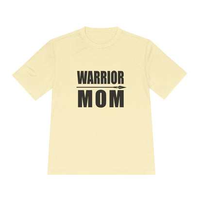 Warrior Mom Moisture Wicking Tee - Activewear for Strong Mothers