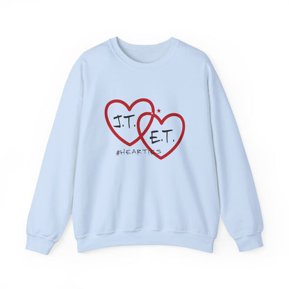 Heartfelt Love Crewneck Sweatshirt - Unisex, Perfect for Valentine&