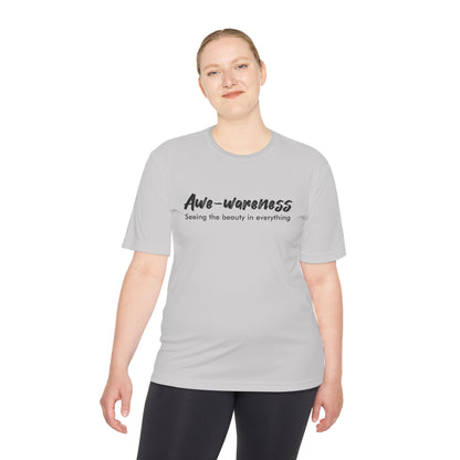 Awe-Wareness Unisex Moisture Wicking Tee - See the Beauty in Everything