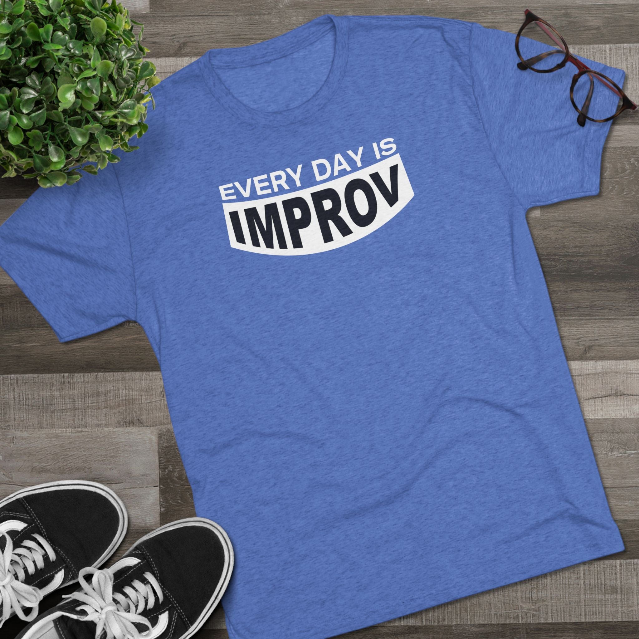 Improv Unisex Tri-Blend Crew Tee