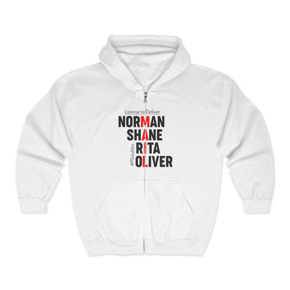 MAIL Unisex Zip Hoodie