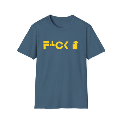 Casual Statement T-Shirt - &quot;F*CK It&quot; Unisex Softstyle Tee