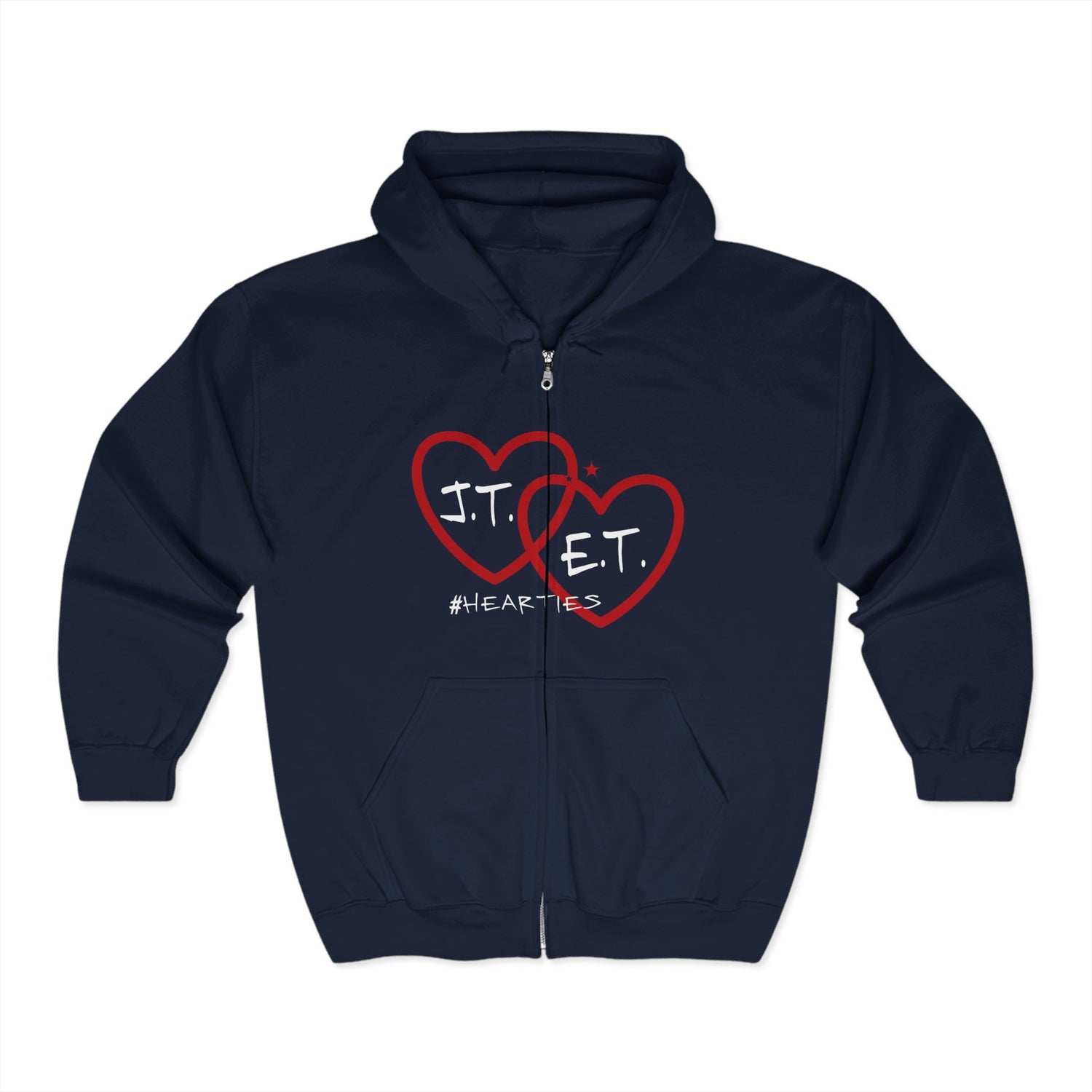 J.T. and E.T. Unisex Zip Hoodie