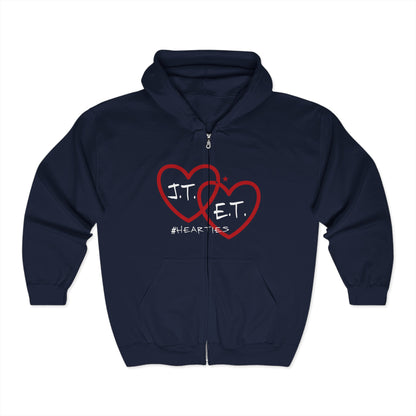 J.T. and E.T. Unisex Zip Hoodie