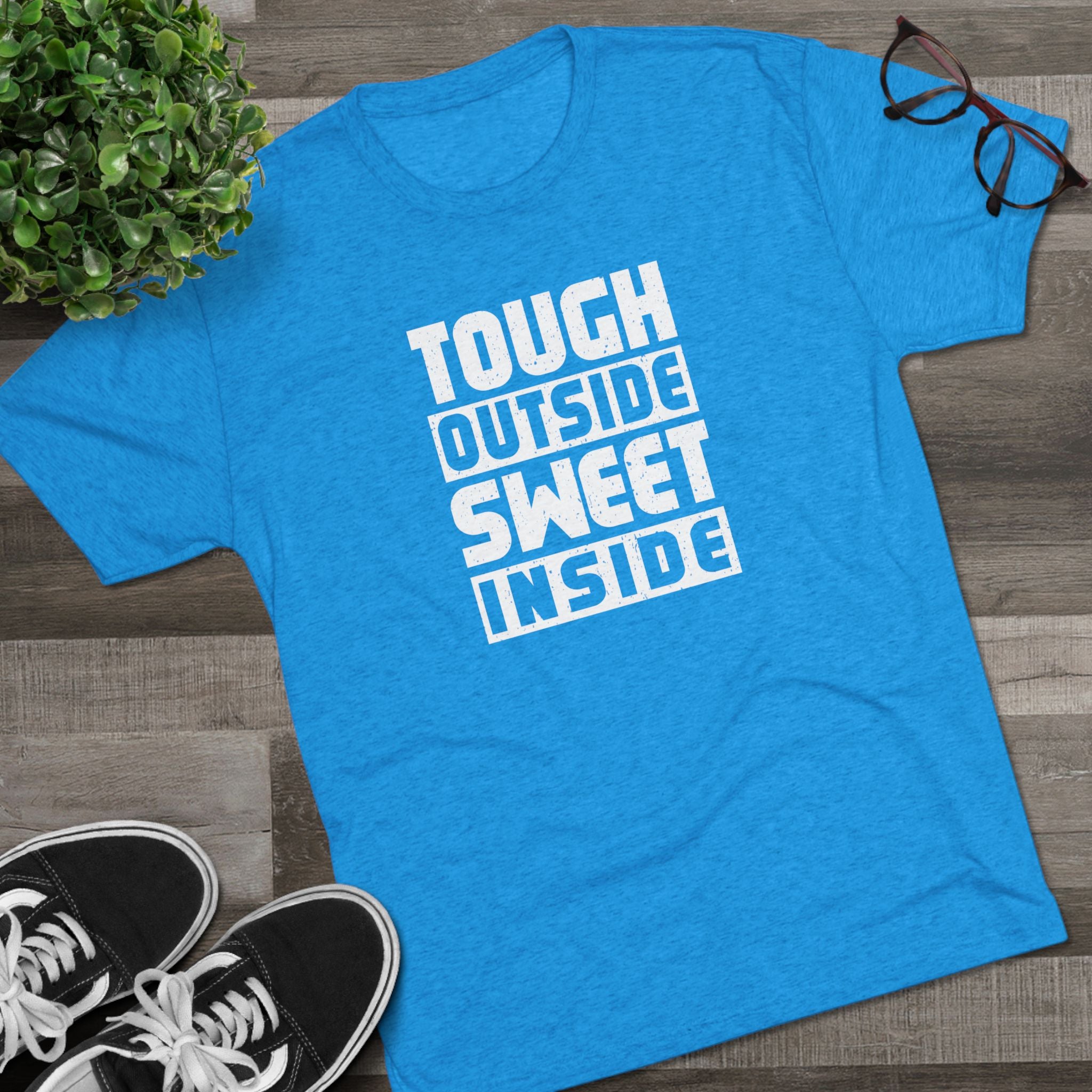 Tough Unisex Tri-Blend Crew Tee