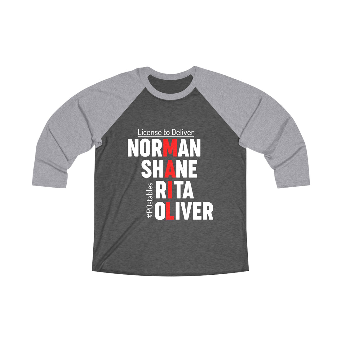 MAIL Unisex Baseball Shirt