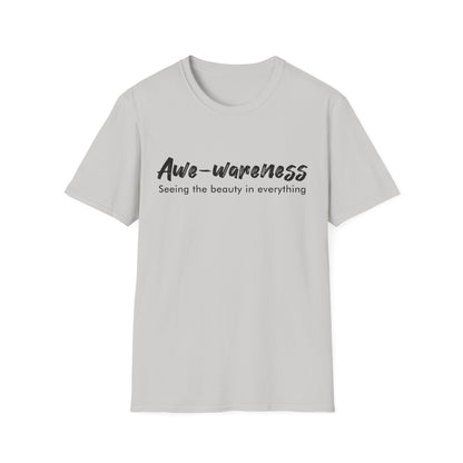 Awe-awareness Unisex Softstyle T-Shirt - Embrace the Beauty in Everything